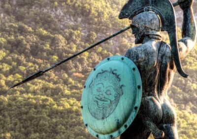 statue of Leonidas Thermopylae