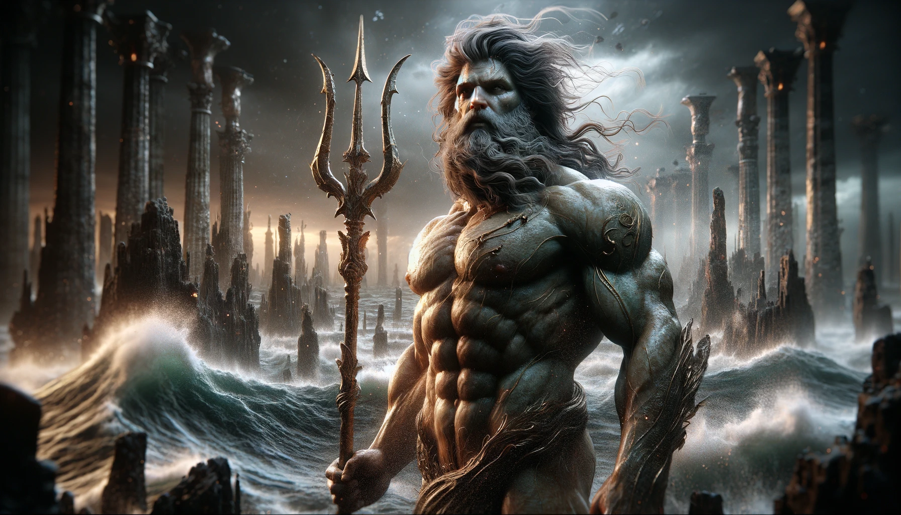 Animated Image of the Temple of Poseidon